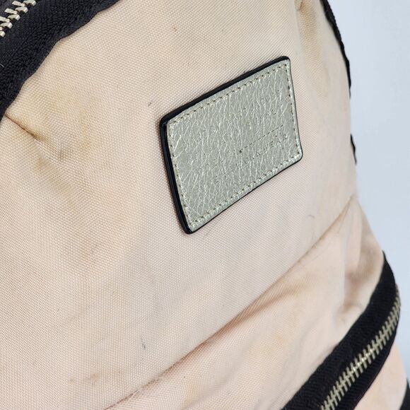 Marc by Marc Jacobs Domo Arigato Packrat Backpack Pink Nylon Leather Trim - Picture 11 of 16